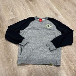 Green Bay Packers Women’s Sweatshirt Crewneck Raglan NFL Nike Size Medium